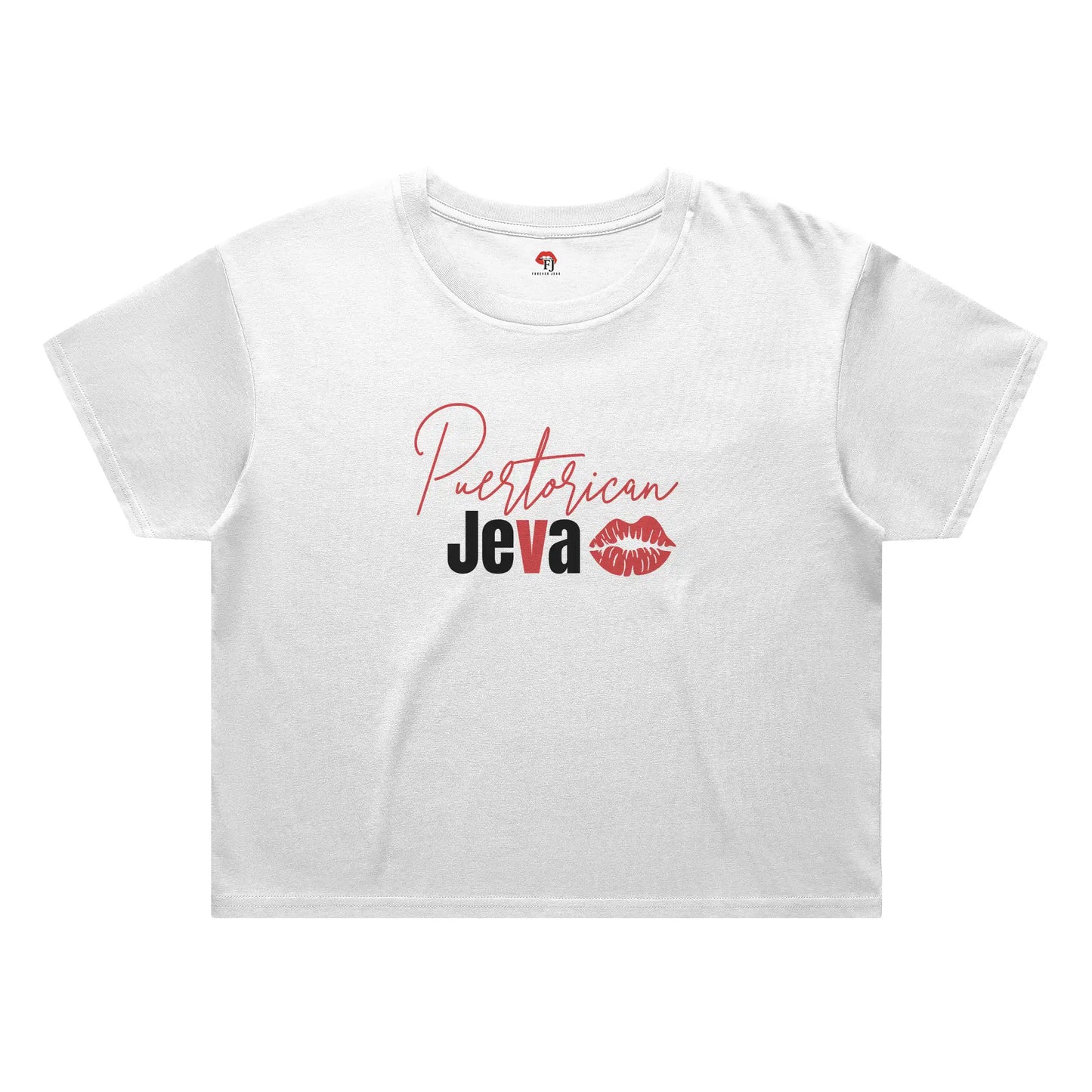 Puertorican JEVA Street Crop Tee