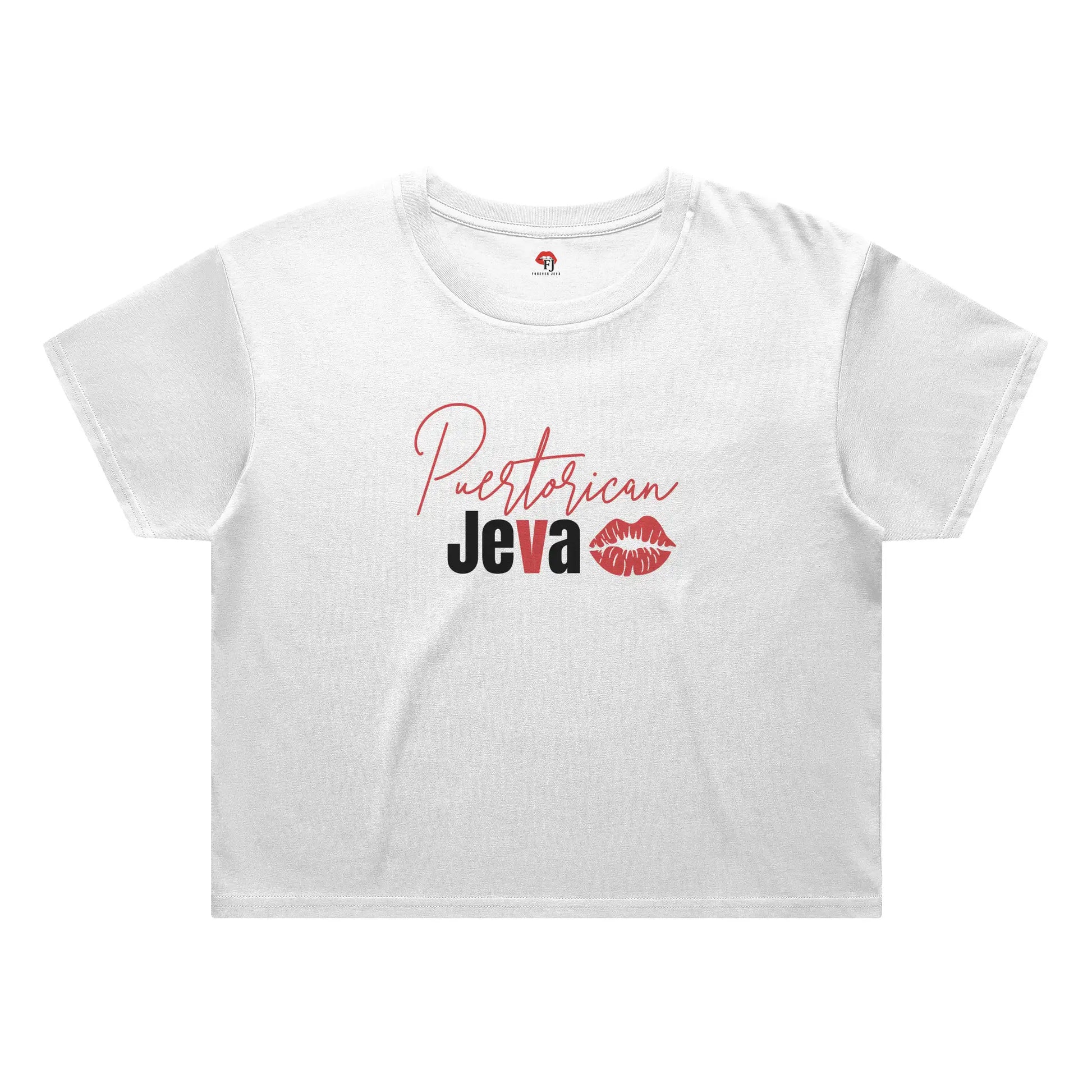Puertorican JEVA Street Crop Tee